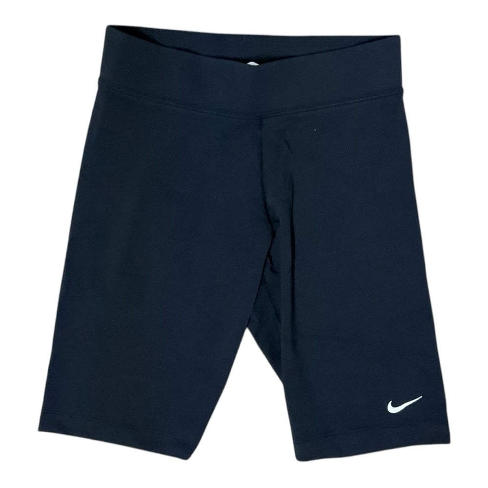 Vintage Nike Embroidered Black Biker Shorts Size‎ Small